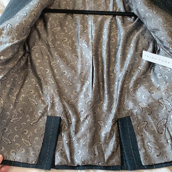 Wool blazer jacket - Picture 3 of 6